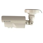HDCVI 720p (HD-Ready) / analog CVBS 1000 TVL overvågningskamera. Night-vision (infrarøde dioder)