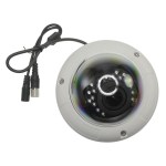 HDCVI dome kamera, 720p HD-Ready (25 FPS) / 1000 TVL