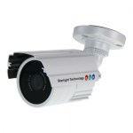 SONY Star-Light overvågningskamera med indbygget night-vision (uden brug af infrarøde dioder).