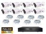 Budget Pakkelosning Med 8 Stk 1080p Ip Kameraer 150x150