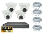 Diskret Ip Dome Kamera Pakke Med 4 Stk Full Hd 150x150