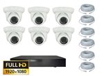 Diskret Ip Dome Kamera Pakke Med 6 Stk Full Hd 150x150