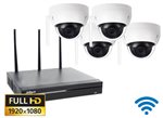 Wifi Kamera Dome Pakke Med 4 Stk 1080p Tradlos Nvr2 150x150