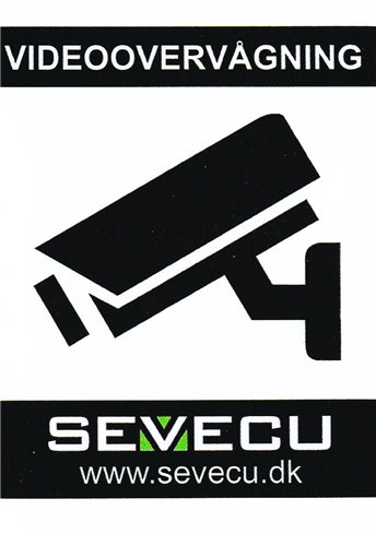 Skiltning Cctv