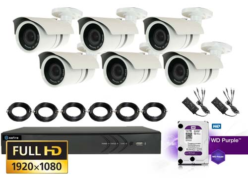 Ultra Night Vision Full Hd Kamera Pakke 6 Stk Bullets